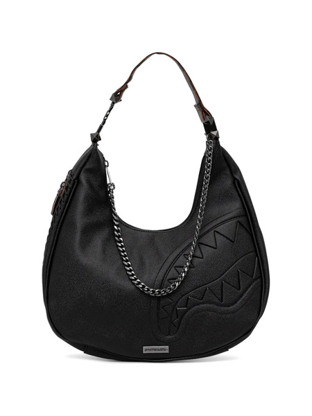  Sprayground Does Of Check Vice Shoulder Bag - Black 