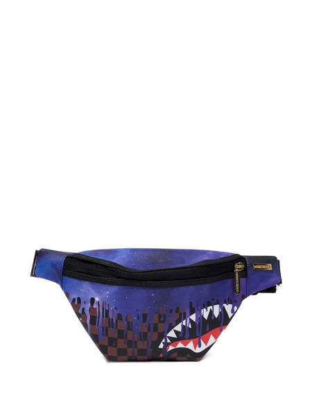 Sprayground Galaxy-shark-tooth Belt Bag - Purple 