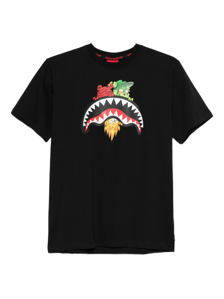  Sprayground Kid Cotton T-shirt - Black 
