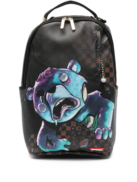  Sprayground Kid Graphic-print Backpack - Black 