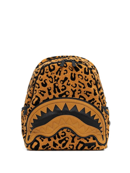  Sprayground The Wild One Savage Leopard-print Backpack - Brown 