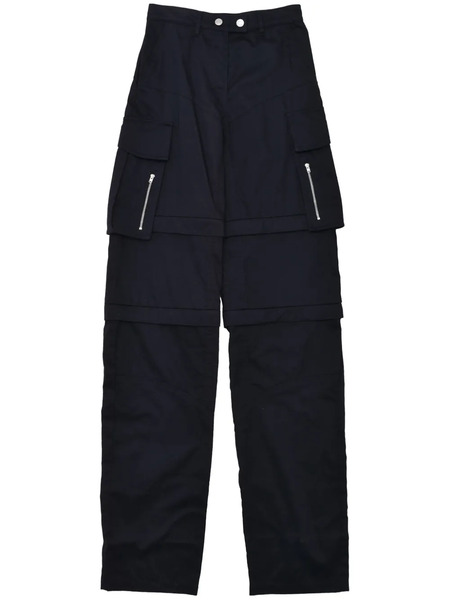  Srvc Studio Cotton Cargo Trousers - Blue 