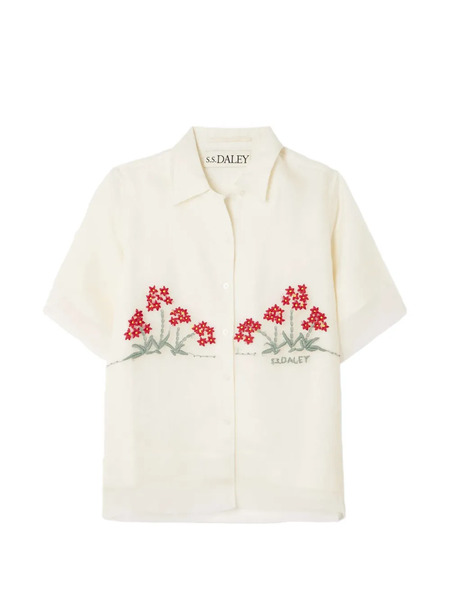  S.s.daley Cecilia Layered Shirt - Neutrals 