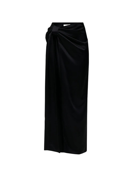  Ssheena Knot Skirt - Black 