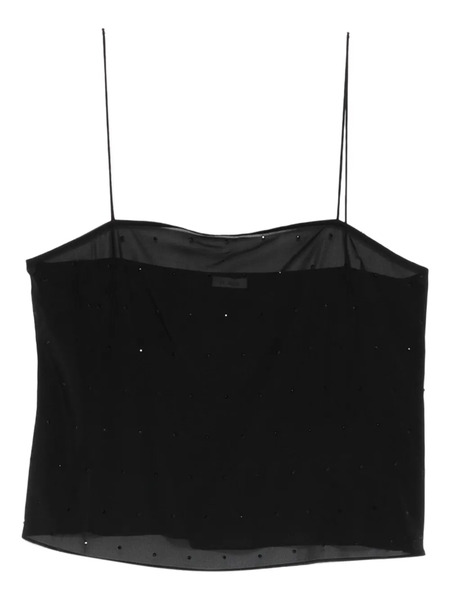  St. Agni Glass Bead Top - Black 