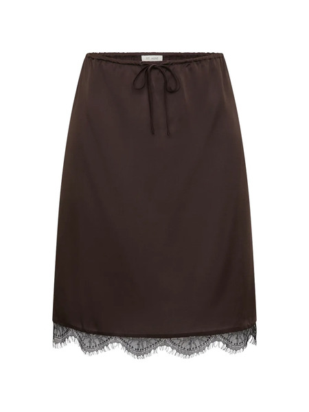  St. Agni Lace Skirt - Brown 