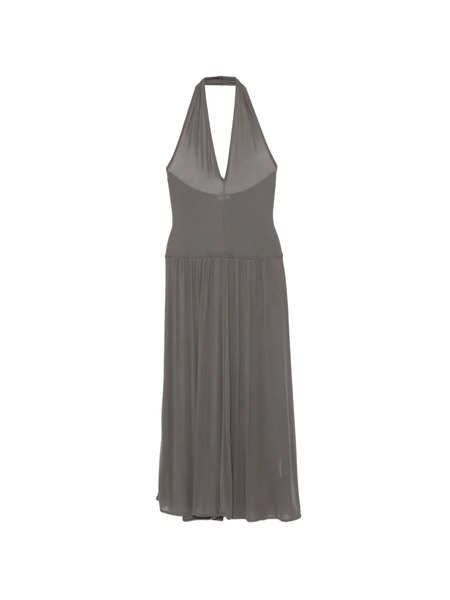  St. Agni V-neck Midi Dress - Grey 
