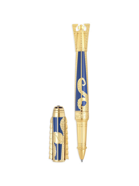  S.t. Dupont Engraved-detail Pen - Gold 