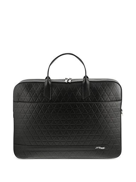  S.t. Dupont Firehead Leather Document Holder - Black 