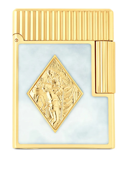  S.t. Dupont Line 1 Romeo Y Julieta Embellished Lighter - Yellow 