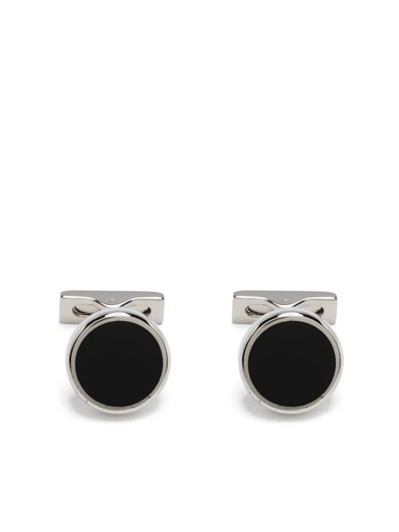 S.t. Dupont Round-cut Cufflinks - Silver 