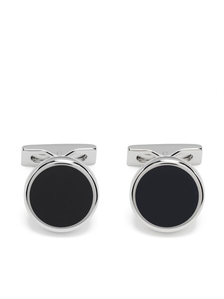 S.t. Dupont Round-cut Cufflinks - Silver 