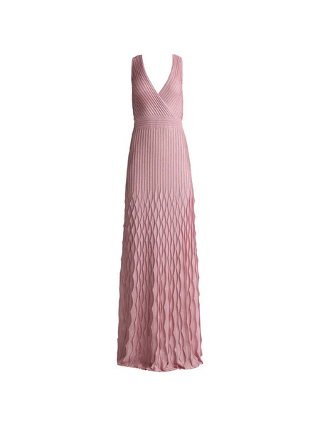  St. John Mirabelle Soirée-sequin-knit Gown - Pink 
