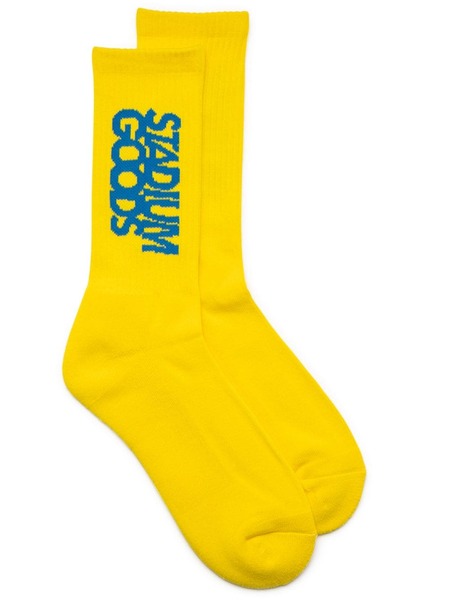  Stadium Goods® Logo cal Crew Socks - Yellow 
