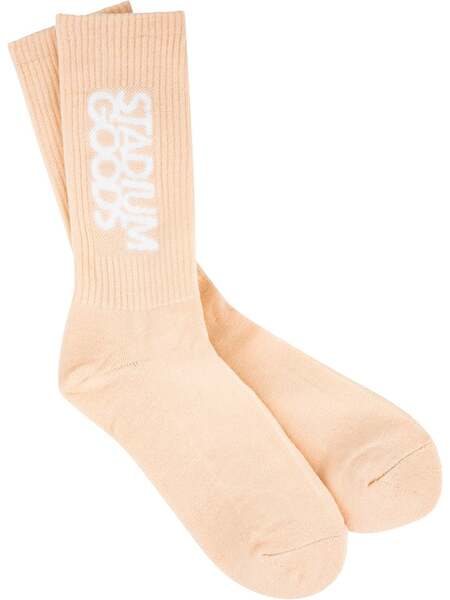  Stadium Goods® Logo rose Pink Crew Socks 