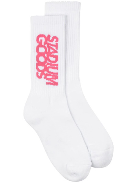  Stadium Goods® Logo sunlight Crew Socks - White 