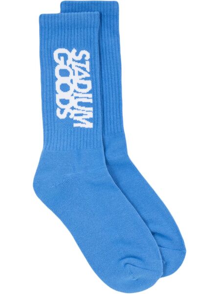  Stadium Goods® Logo unc Crew Socks - Blue 