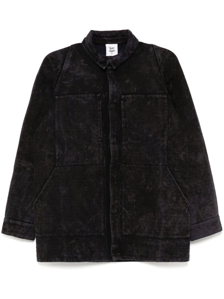  Stain Shade Button-up Shirt - Black 