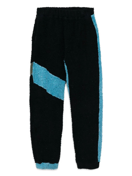  Stain Shade Patchwork Trousers - Black 