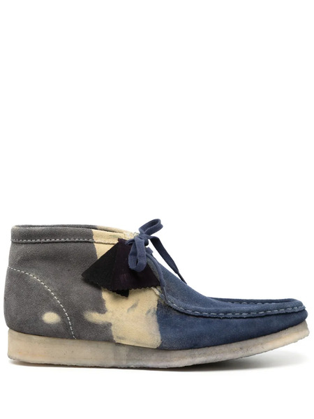  Stain Shade Wallabee Boots - Blue 