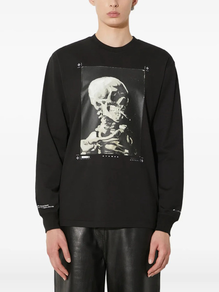  Stampd Skull-print Long-sleeve T-shirt - Black 