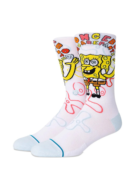  Stance Graphic-print Socks - White 