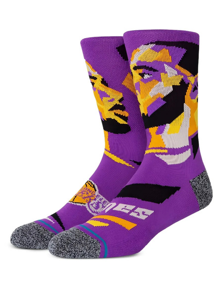  Stance Lebron-james Crew Socks - Purple 