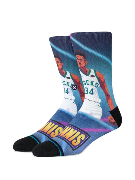  Stance Nba Basketball Crew Socks - Blue 