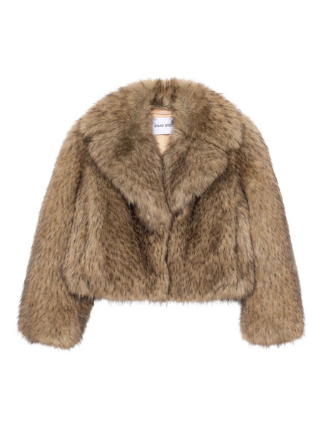  Stand Studio Faux-fur Jacket - Brown 