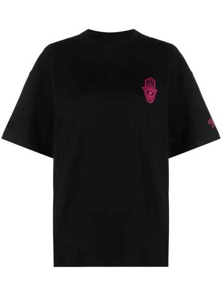  Stand Studio Motif-print Short-sleeve T-shirt - Black 