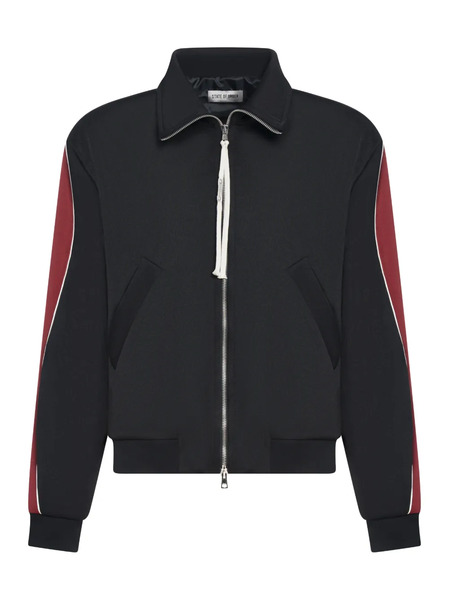  State Of Order Zip Panelled Sweatshirt - Black 