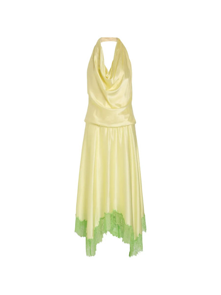  Staud Elira Midi Dress - Yellow 