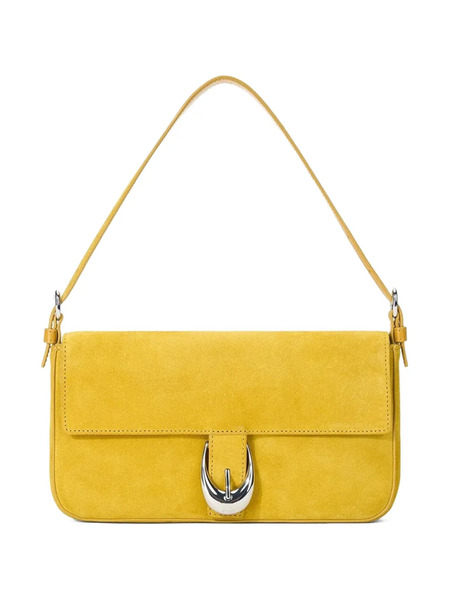  Staud Harlow Leather Shoulder Bag - Yellow 