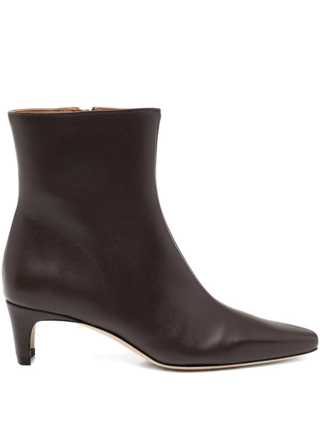  Staud 50mm Wally Ankle Boots - Brown 