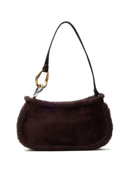  Staud Ollie Suede Shoulder Bag - Brown 