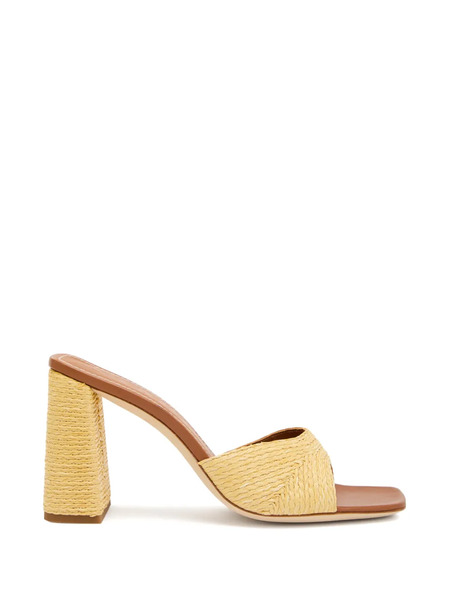  Staud Raffia Sandals - Neutrals 
