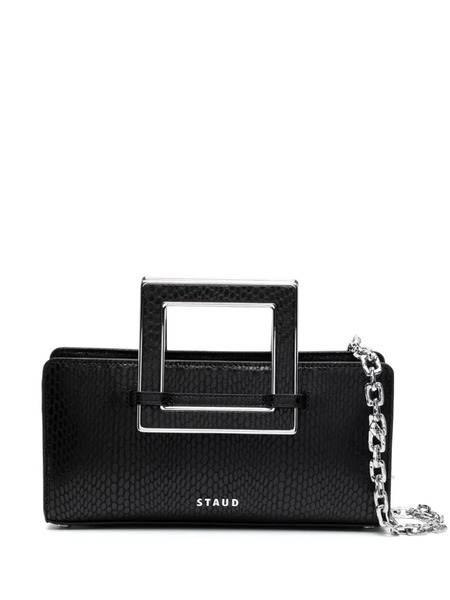  Staud Shirley Top-handle Clutch Bag - Black 