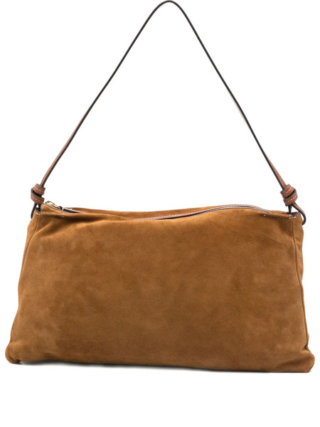  Staud Wally Suede Shoulder Bag - Brown 