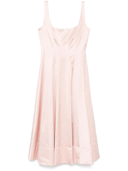  Staud Wells Midi Dress - Pink 