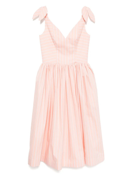  Stella Jean Striped Dress - Pink 
