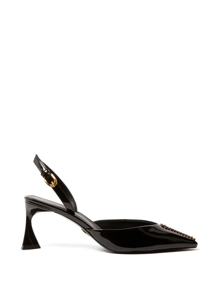  Stella Mccartney Buckled Heeled Pumps - Black 