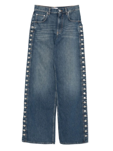  Stella Mccartney Button-detailed Jeans - Blue 
