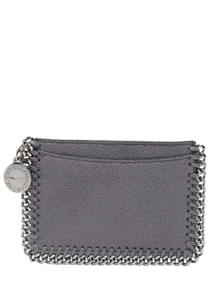  Stella Mccartney Chain Trim Cardholder - Grey 