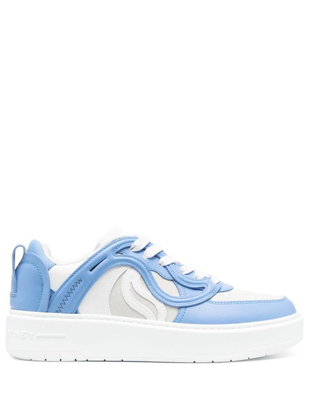  Stella Mccartney Colour-block Low-top Sneakers - Blue 