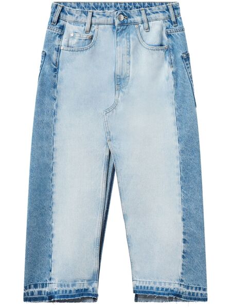  Stella Mccartney Cotton Midi Skirt - Blue 