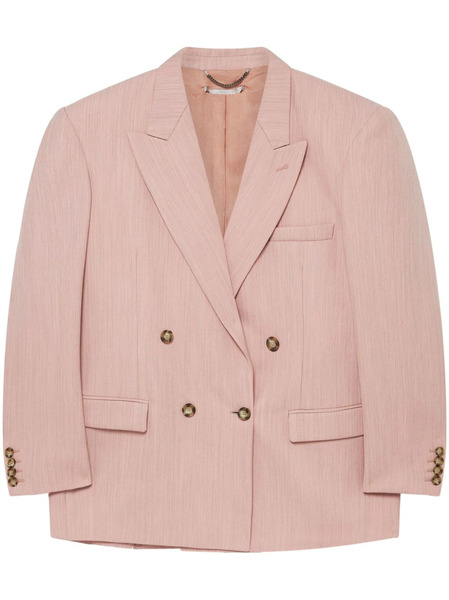  Stella Mccartney Double-breasted Blazer - Pink 
