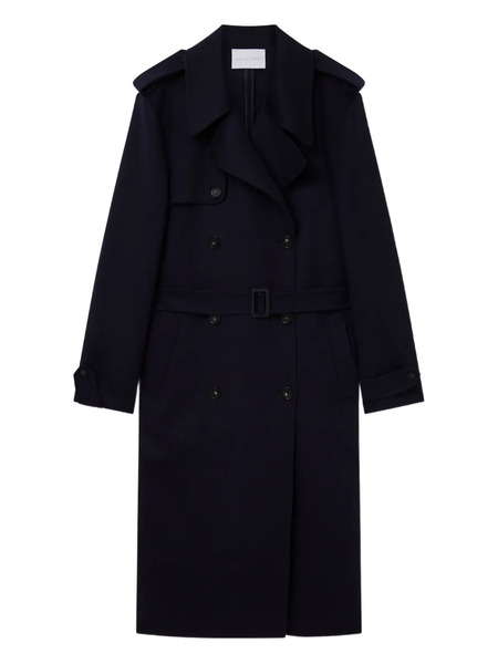  Stella Mccartney Double-breasted Trench Coat - Blue 