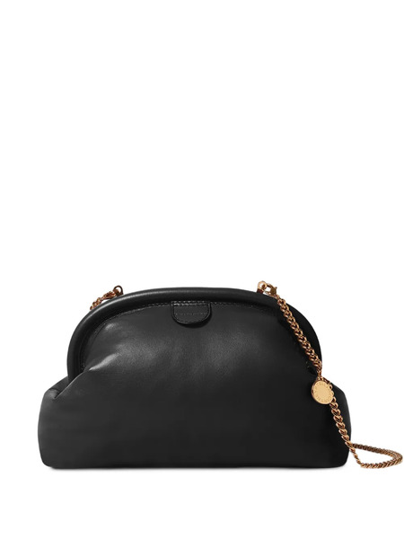  Stella Mccartney Falabella Chain-strap Clutch Bag - Black 