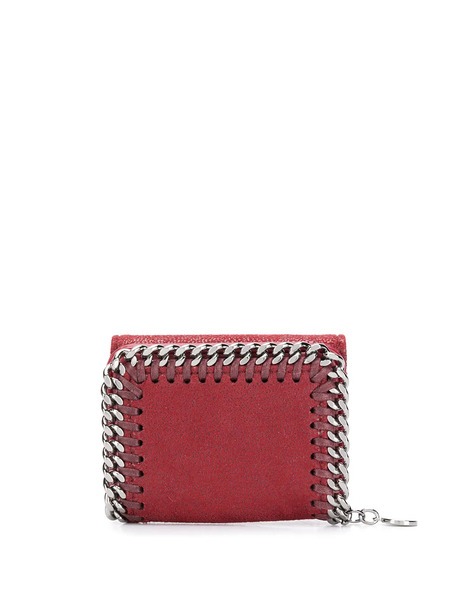  Stella Mccartney Falabella Small Flap Wallet - Red 