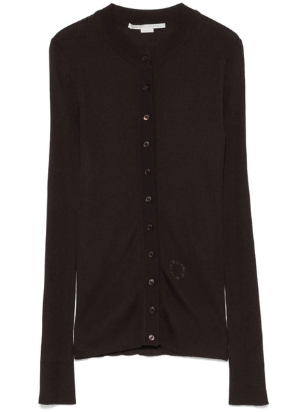  Stella Mccartney Fine-ribbed Cardigan - Brown 